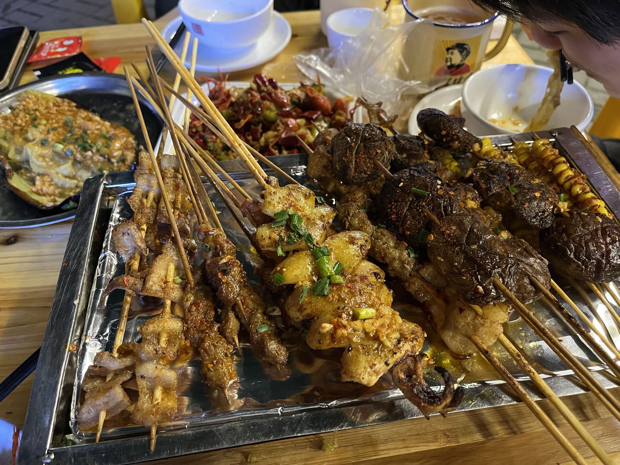 回家的第一顿烧烤